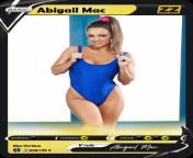 Abigail Mac ?? Hard &#39;Core&#39; Training from ahna mac