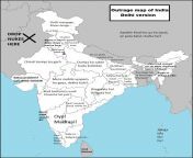 Outrage map of India: Delhi version [Mostly Hindi] [972X1140] from ayesa akram