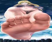 Kyoko, the giantess protagonist of the giantess game, A giant bishoujo adventure (Exrumya) from giantess ashoka39s by donkboy