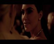 Emma Roberts and Kim Kardashian Lesbian Kissing Teaser from the American Horror Story: Delicate Part Two Trailer from lesbian kissing challenge