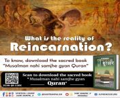 What is the reality of reincarnation? Scan the QR Code to download the PDF of Holy Book ?????? ?????? from qr etz86dow
