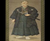Portrait of U.S. president Chester A. Arthur in samurai attire, painted for him as a gift by Nakayama Toshitsugu. Japan, 1881 [1500x2200] from korean chester koong