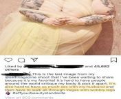 Body positive model constantly needs to validate herself by letting us know her &amp; her husband have sex from husband wait sex com