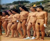Vintage beauty pageant from vintage nudist pageant