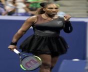 You and Serena Williams worked up quite a sweat playing tennis together when you decide to hit the gym showers. As you slather your body in soap under the jet of hot water, you feel Serena grind her BBC against your asscheeks. from devi jet naked hot