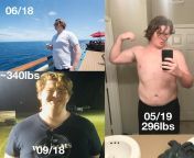M/20/6&#39;5&#34; [340&amp;gt;296=44] (4 Months) First post here; after fighting a severe episode of depression, I finally got disciplined decided to improve my body this year. I am the happiest I have ever been and am still on the journey to a better lif from 61 episode