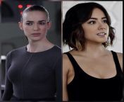 Been gooning senseless to Elizabeth Henstridge and Chloe Bennet for ages. Love to get the two of them in a threesome from elizabeth henstridge nude