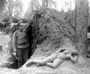 NSFW Russian soldier Alekseev carved a sand sculpture, summer of 1916 WWI from russian
