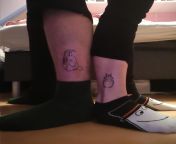 Daddy and I got a tattoo today! My Neighbor Totoro is our favorite movie, Totoro is so cuuute! It&#39;s also daddy&#39;s first tattoo (and my sixth hehe), yay! from totoro chaturbate