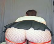 fat, jiggle ass in fishnets and a harness?? check out my free page from jiggle ass