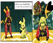 Pikachu libre vs Pichu (joaoppereiraus) from pichu