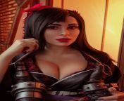 Tifa Lockhart from Final Fantasy 7 Remake by Yuna Kairi from final fantasy 7 remake nude mod tifa lockhart rides thickest cock interracial leg shaking orgasm