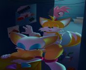 Tails and Rouge (Jona Kazuo) from jona reuter
