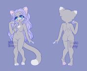 I finished half of Nikas ref sheet and wanted to share! from www kolka nika s
