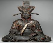 Sculpture of Yama, god of death and king of Hell. Japan, Momoyama period, 16th-17th century [4000x4640] from www 3gp king sex video japan