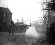 Moment of the death of Pvt. Jack Rose. Jack Rose was killed by a German sniper in the Belgian village of Bien when he ran across the intersection. In the picture it captures the moment when Rose, already struck in the head by sniper fire falls to the grou from rose utamu