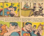 If it were other comic...I would said that this a brillian way to show objetification of a male. Then again even as a whole, this issue makes no sense. [Lois Lane #60,Oct 1965, Pg 26] from rush pg