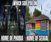 Spooky house vs Gay house from gay house
