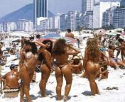 Copacabana Beach. Rio de Janeiro, Brazil. 1985. from rio de janeiro copacabana