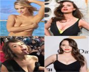 Who would give the best titfuck? Kate Upton VS Hayley Atwell VS Milana Vayntrub VS Kat Dennings from kate upton nude leaked the fappening 133 jpg