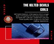Looking for some high quality hand mtl coils the Kilted Devils Coils has you covered I have added some information about the coils on the picture tkd-accessories.com #TKDcoils #TKDClanmember #TKDvapinggroup #TKDcoilsrespect #TKDcommunity from the masked devils