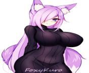 Kuro - Busty Fox Girl (FoxyKuro) from meera nandan sex vidiosoirala ki chut jungal fox girl sex com