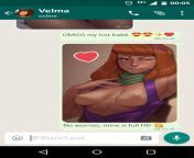 Daphne responds to Velma (BlancLauz) [Scooby-Doo] from pimpandhost daphne irinale to female lavani