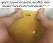 WINST, a pee bath using other peoples urine from anty pee bath