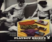 Playboy Briefs: Try On The Feeling! ad, 1987 from brooke burke playboy nude anal 133 com xxx