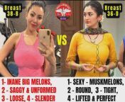 Who will you choose. Babita ji or anjali from malayalam actress anjali