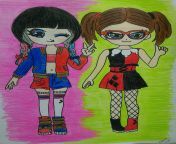 I made me and my LS Sister as Harleys ?? from ls magazine little pirates