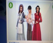 Idk if this is a bug or anything but this caught me off guard?. The dad cant get pregnant or even produce milk he just wear a open shirt CC (The family consist of the parents, the baby son + grandma) from camera is a bug challenge