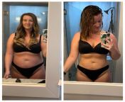 WW progress pic. Green-I love this plan. First photo was taken early March and second was this morning. -20lbs. Thankful to have found WW and this community. from jum1nbzr ww
