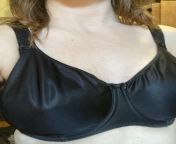 A bra that I used to spill out of. Picture does not even quite show just how big it is now. I am even still swollen from the procedure and some hormonal swelling. I am so happy at nearly 2 weeks PO! from popeye still spill out of milk