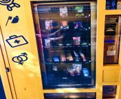 A vending machine that sell sex toys and inflatable dolls [NSFW] from soda vending machine challenge
