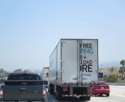 Bored as the passenger on a road trip. Spotted this truck with an unpainted door. The incomplete wording made we think up slogans. All of the slogans were NSFW. from pimpandhost xyz lsp incomplete 010 0