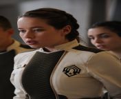 If you were the Master Chief how would you have bred Anna Popplewell as Chyler Silva in this outfit from silva in