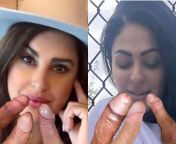 Gurdeep brar &amp; Neeru Bajwa together sucking multiple cocks during blowbang xxx from gurdeep kohli fu
