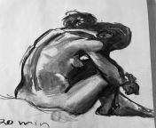 20 min nude life drawing from like a month ago from tamil 40 age aunty 20 boy nude