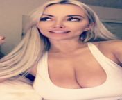 Lindsey Pelas with some nice deep cleavage from samantha sexy deep cleavage