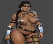Wonder Woman (Rude Frog 3D) [DC Comics] from frog badly