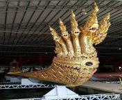 The royal barge Anantanagaraj, built by King Rama VI and launched on April 1914, it&#39;s used to carry the presentation robes and the procession chanter during the Royal Barge Procession. The National Museum of Royal Barges in Bangkok [1152x2048] from www pratigya xxx comess 3gp king porn vi
