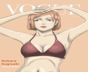 A fanart of Nobara Kugisaki from Jujutsu Kaisen. I drew her as a model for Vogue magazine. from jujutsu kaisem
