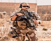 Norwegian force protection soldier from NORTAD III on a reconnaissance patrol while serving in MINUSMA. Bamako, Mali [18002250] from bamako diatoya