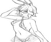 Cute sexy Rei sketch (Stepyon) from sexy twitter sketch twispike