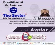 Prediction of the Hungarian astrologer &#34;Boriska&#34; about Saint Rampal Ji Maharaj. An Indian prophet as a result of his successful struggle against materialism, would have a very large number of followers of the people, who would convert materialismfrom jijaa ji sali hot indian