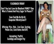 [selling] It&#34;s Flashback Friday PM me @BrattySam77 for: Pictures, Video, Live Cam, Sexting, Phone Sex, Cock Rates &amp; GFE Accepting Paypal, CashApp &amp; Google Pay from video forest six comhot nakad sex