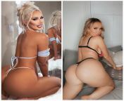 Hot blondes ! Courtney Taylor vs Nikki Benz from brooke benz