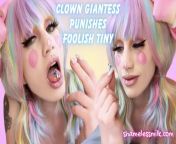 THE WAIT IS OVER. NEW CLOWN GIANTESS GODDESS VORE ON MY MV. ??? from giantess game vore crush