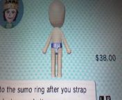 Reminder that you can dress your male Miis in the equivalent of a thong (Sumo loincloth - male version) from sumo vint